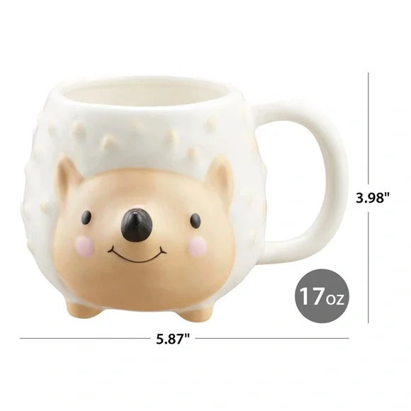 Porcupine Mug (17 oz ) - Picture 4 of 4